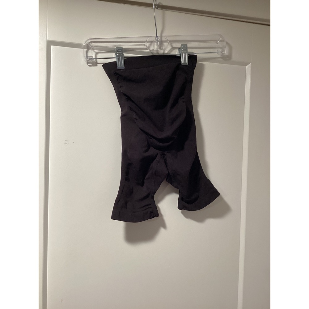 SKIMS Maternity Sculpting Short Mid Thigh Onyx Black S/M SH-MTS-0105